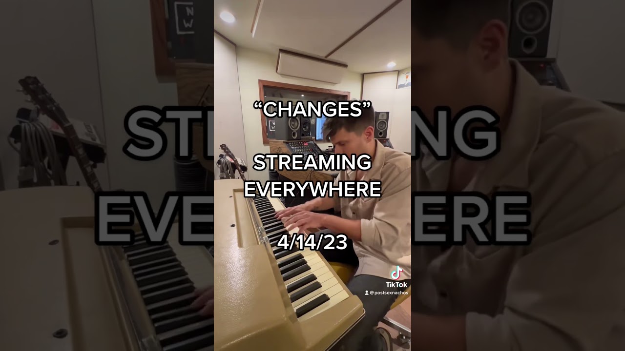 The Making of CHANGES! #shorts #piano #wurlitzer #studio #music #foryou