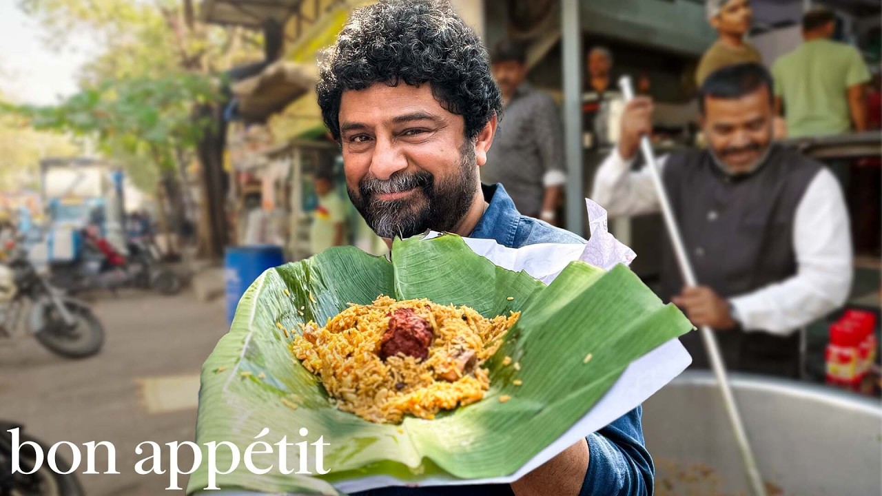 The Man Who Cooks Biryani for 300 People on the Mumbai Streets | Street Eats | Bon Appétit