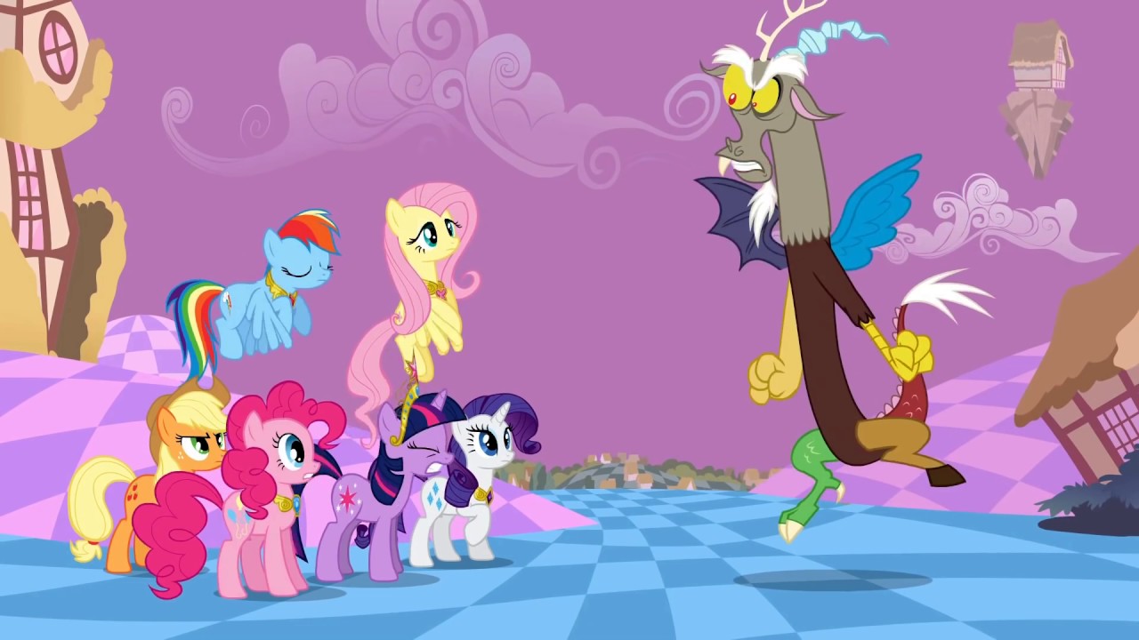 The Mane 6 Take On Discord -  My Little Pony  Friendship Is Magic -  Season 2 2