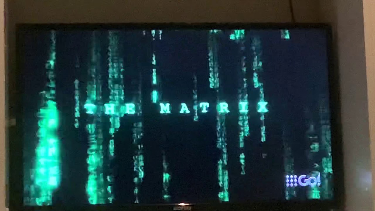 The Matrix Reloaded 9Go! Back Soon Screen