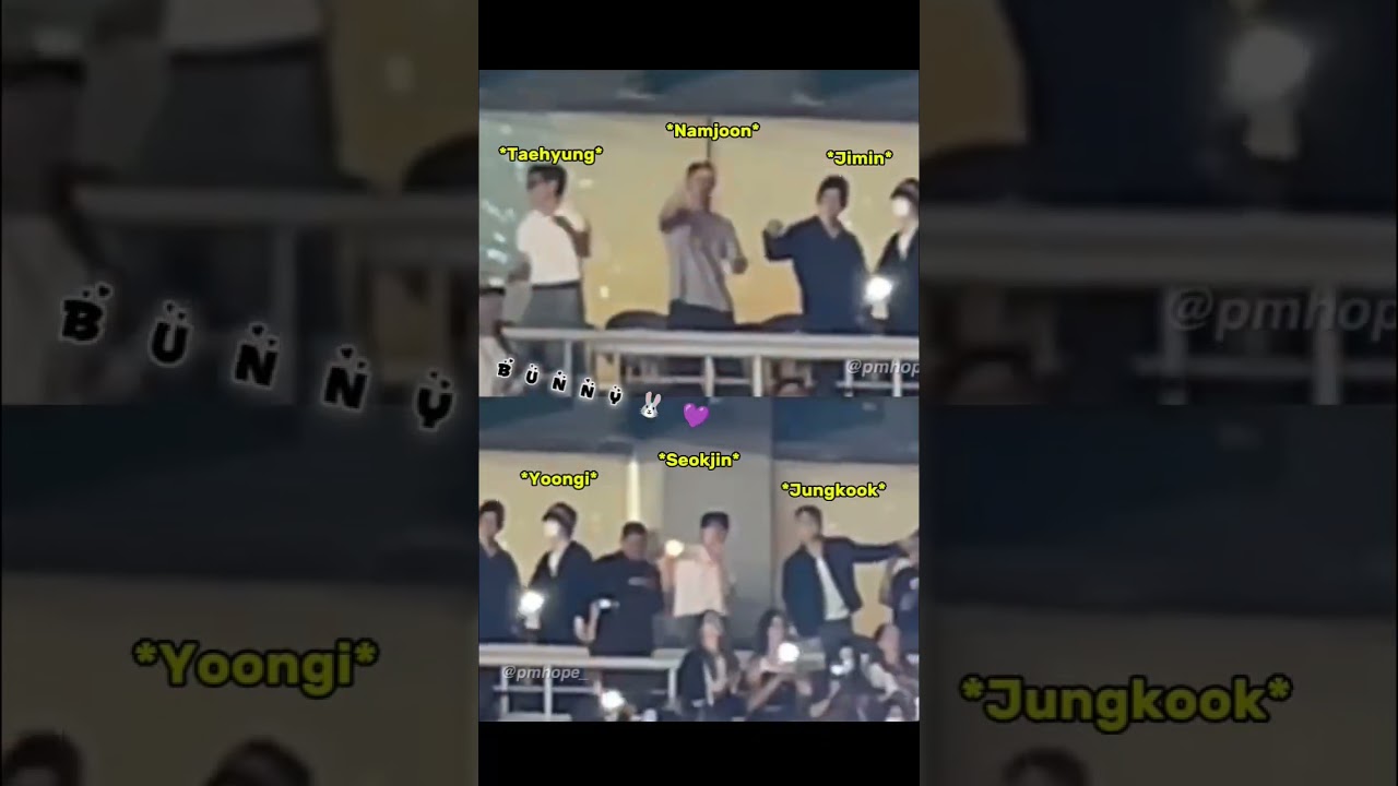 The members dancing 