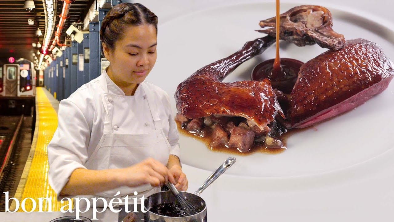 The Michelin Star Restaurant in an NYC Subway Station | On The Line | Bon Appétit