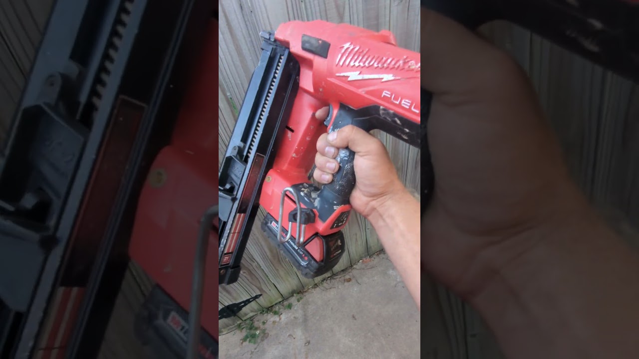 The Milwaukee battery powered framing nailer is the best nail gun you can get