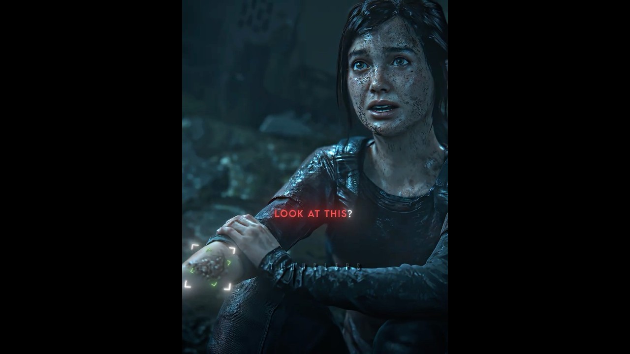 The Moment Ellie Revealed Her Bitemark 😱 [4K] | #TLOU #shorts