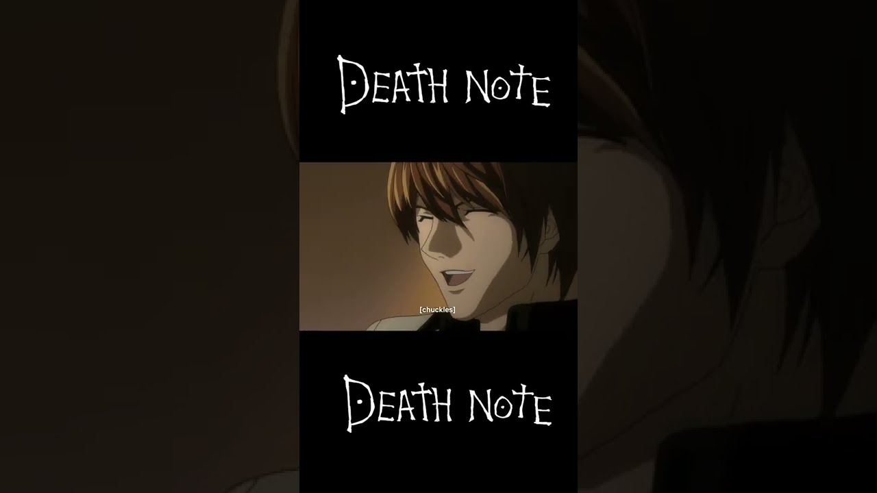 The Moment L KNEW Light was Kira #deathnote #tooobvious #lightiscocky