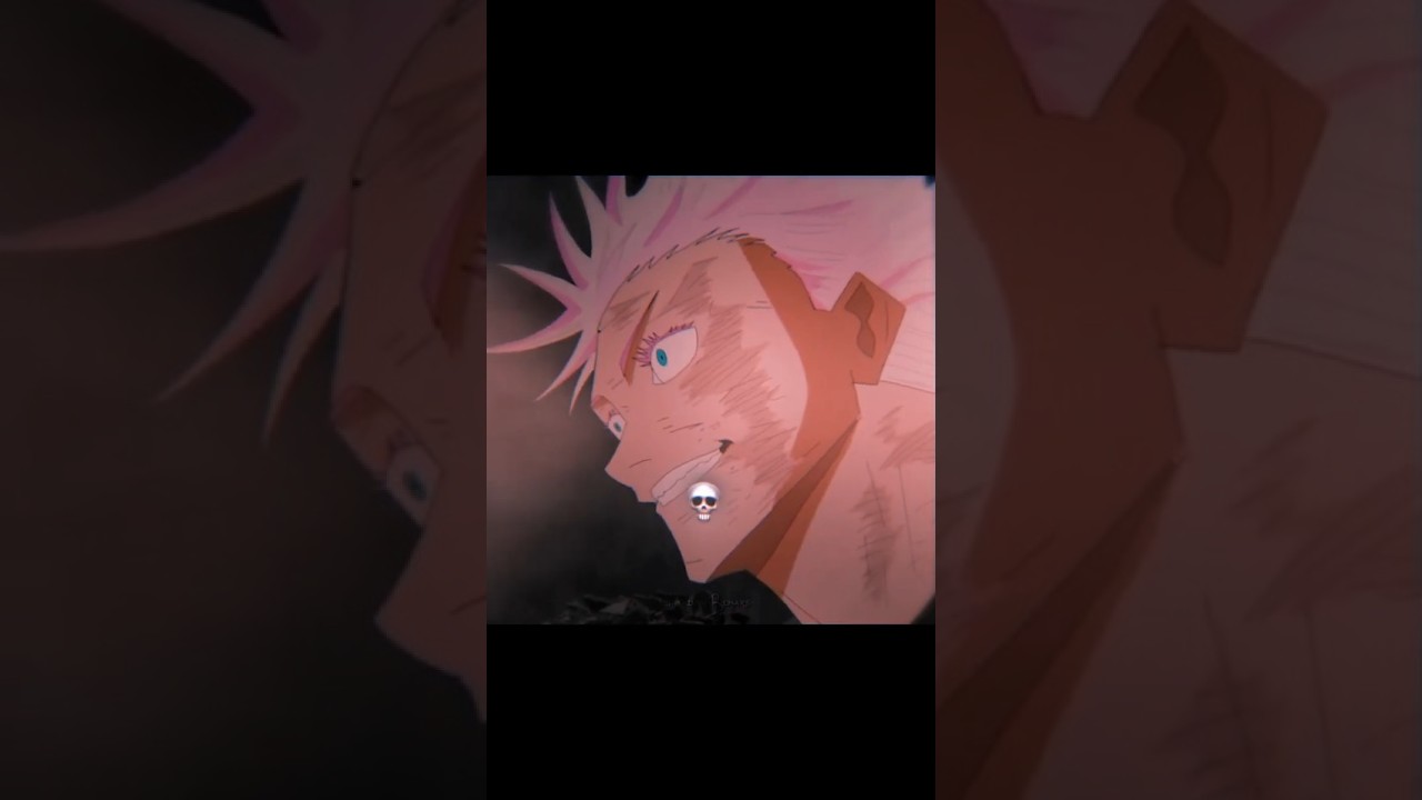 The moment right before Gojo fell || Jujutsu Kaisen - Edit || Sukuna vs Gojo