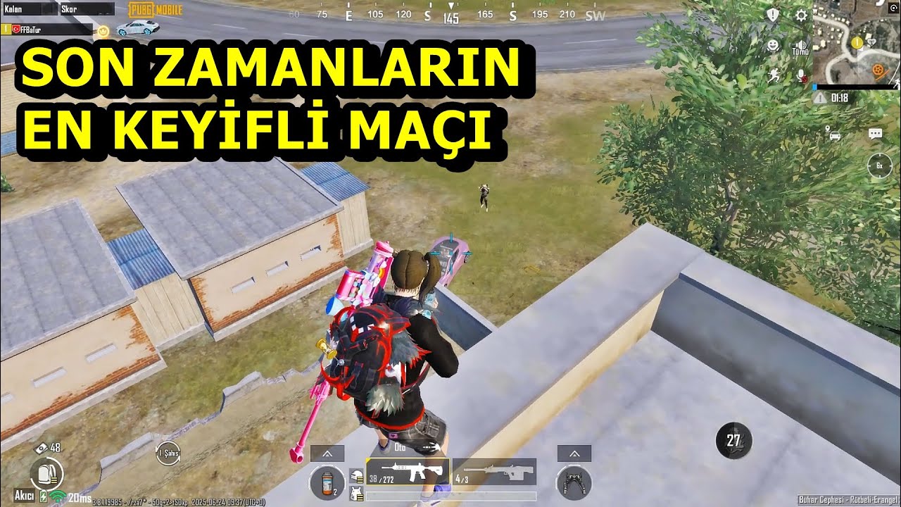 THE MOST ENJOYABLE MATCH OF LAST TIMES! SOLO SQUAD PUBG MOBILE! Excellent game, excellent acting