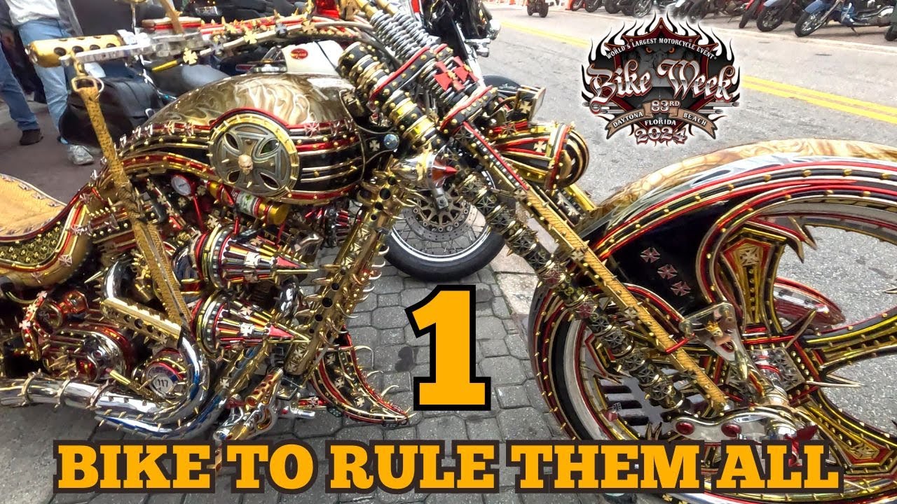 The Most EPIC & EXPENSIVE Custom Bikes of Daytona Bike Week 🔥