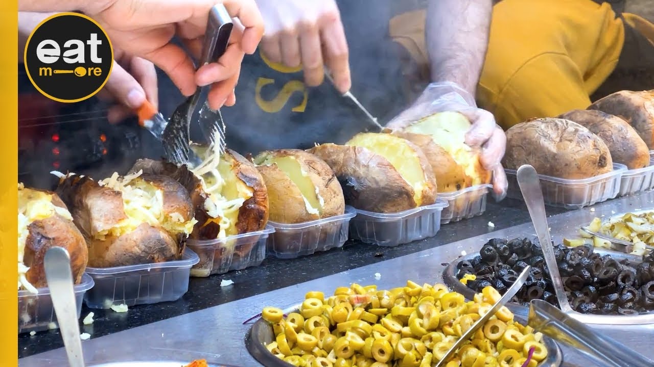 The Most Famous Kumpir Restaurants of Istiklal Street - Turkish Street Food Baked Potato