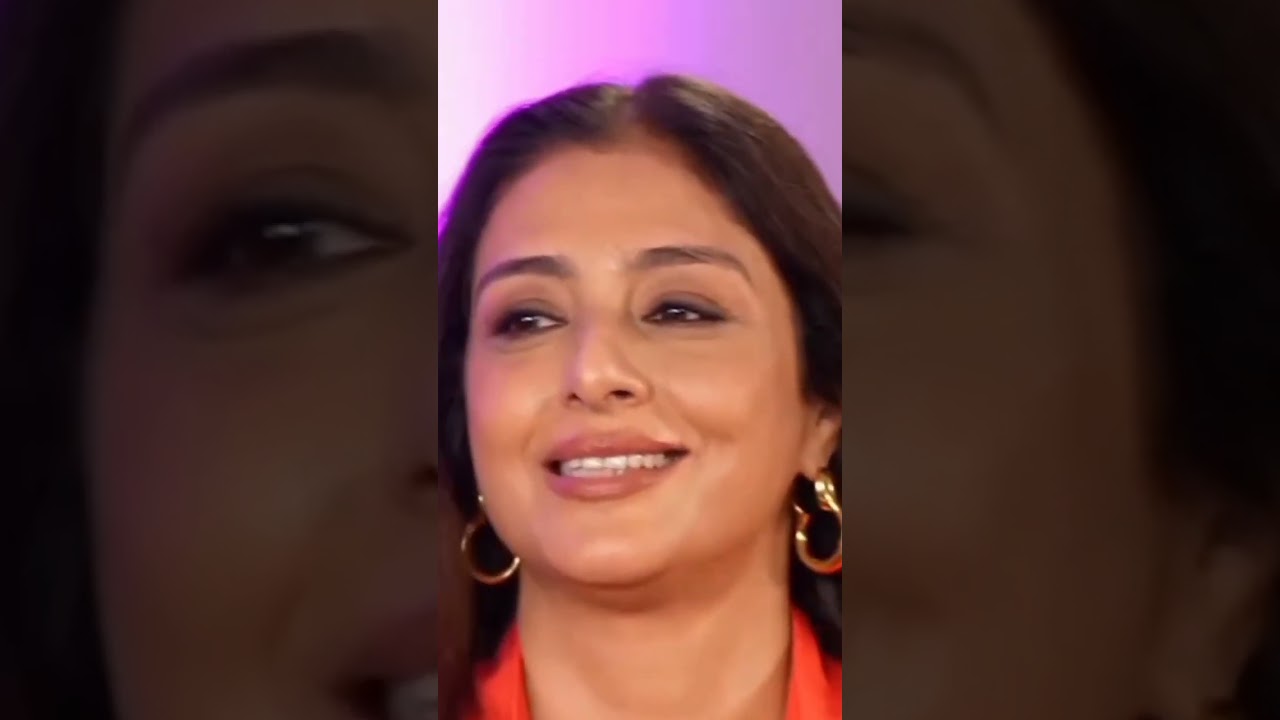 The Most Glamourous Bollywood Actress  Tabu's Face Vertical  Closeup