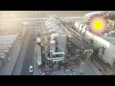The most impressive images of Ashalim Solar Thermal Power Plant from a drone view - E&M Combustion