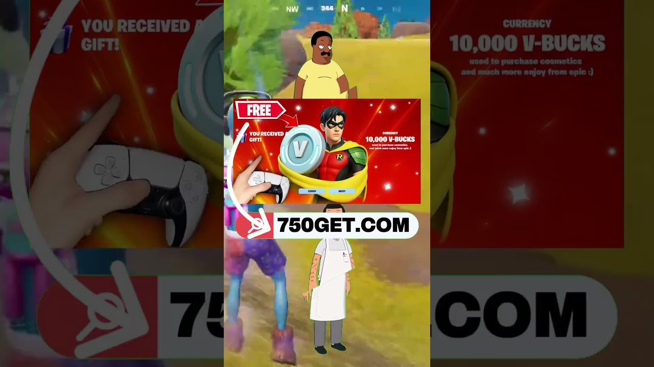 The Most LEGIT Free V Bucks Trick! 🎁💎 #fortnitenews #shorts