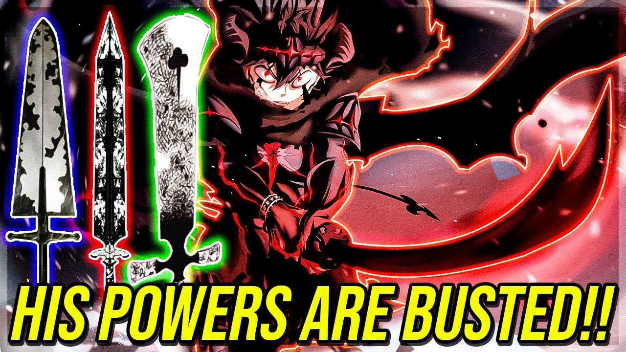 The MOST POWERFUL Weapons in Black Clover! Asta's Anti-Magic Swords Explained!!