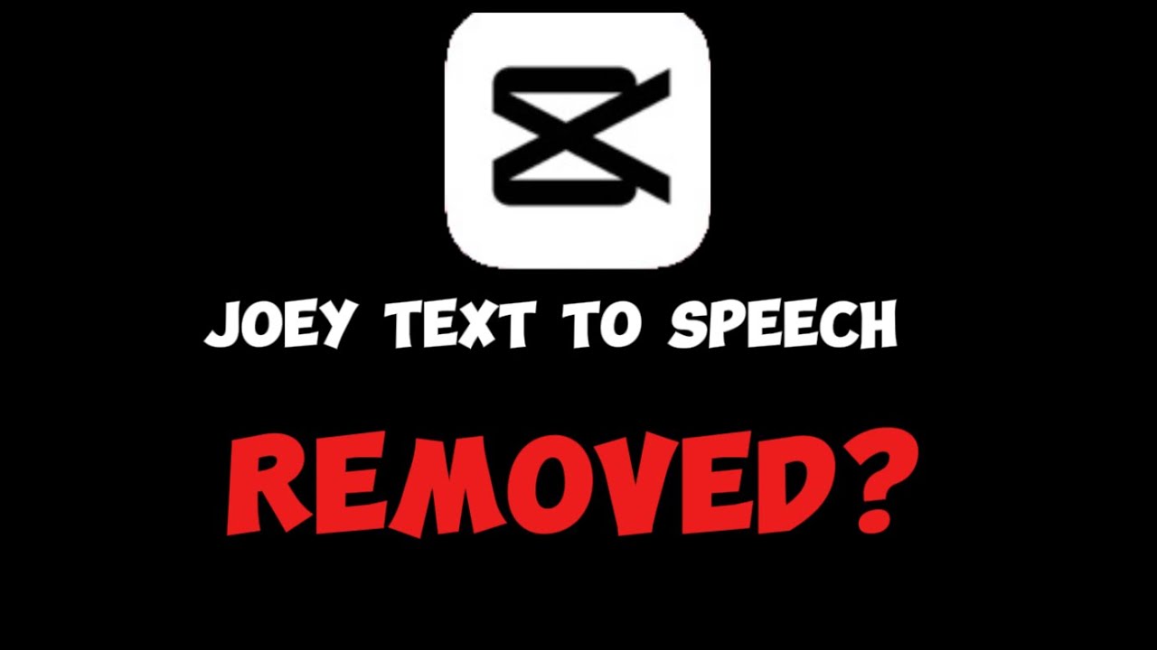 The Mysterious Disappearance Of Joey The Text To Speech Voice (CAPCUT)