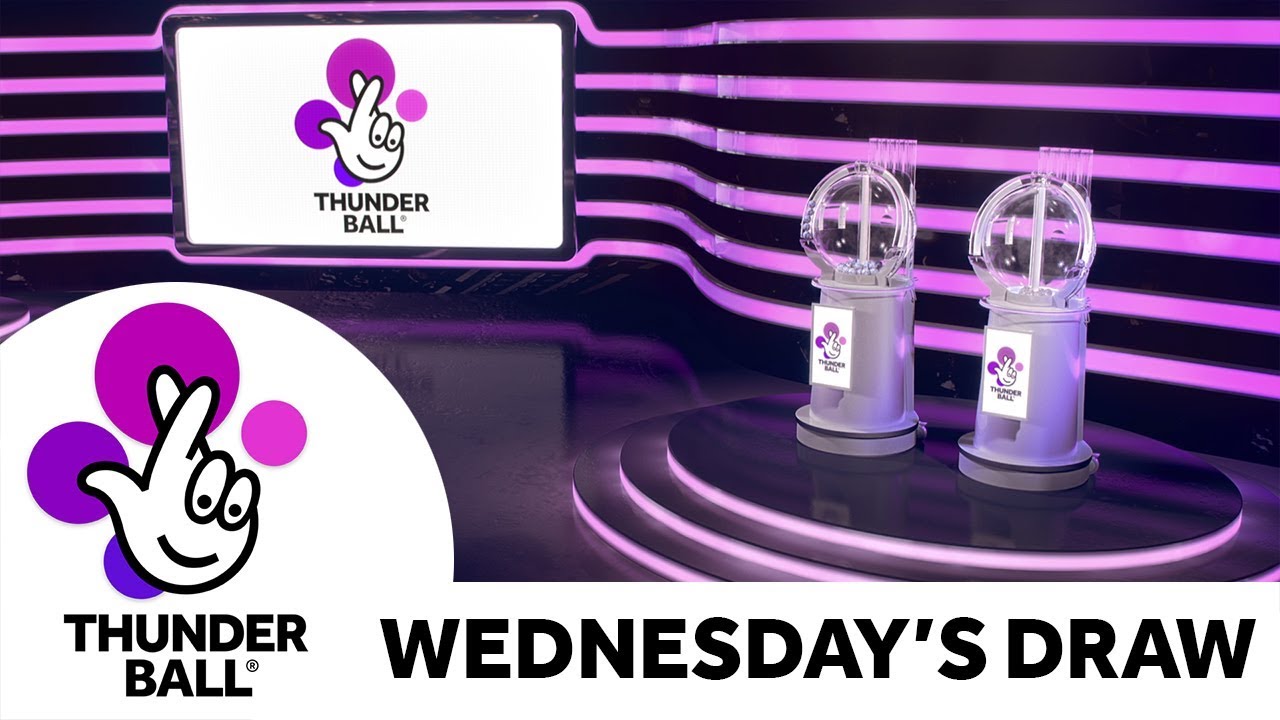 The National Lottery ‘Thunderball' draw results from Wednesday 23rd October 2019