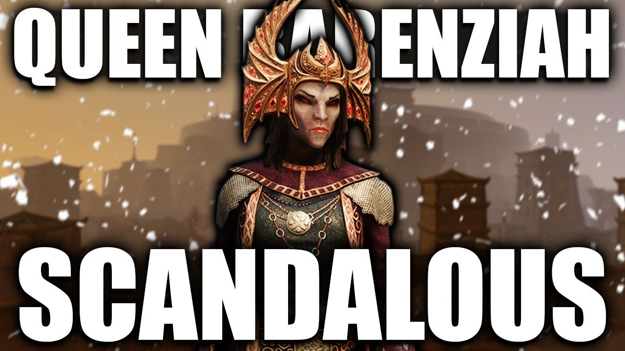 The Naughty Queen - Queen Barenziah EXPLAINED! - Elder Scrolls Lore