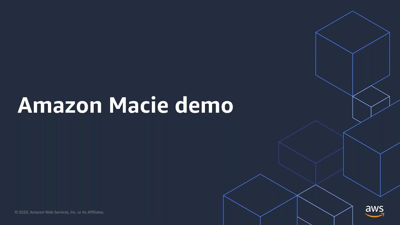 The New Amazon Macie - Demonstration