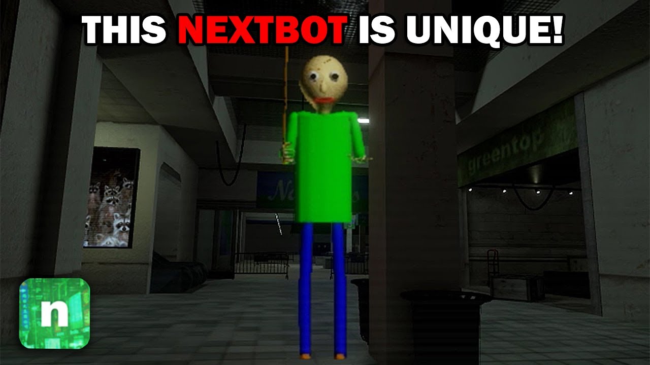 The New BALDI NEXTBOT IS UNIQUE! (Nico's Nextbots)