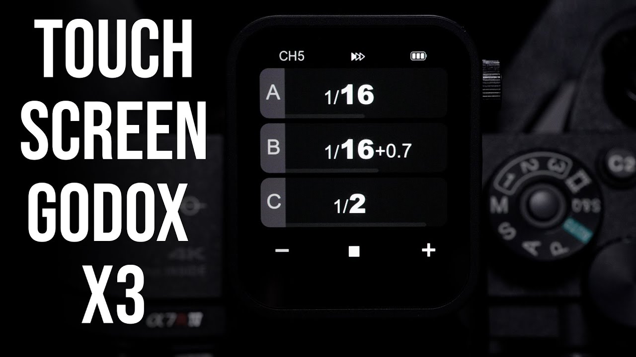 The NEW Godox X3 TOUCH SCREEN Flash Transmitter