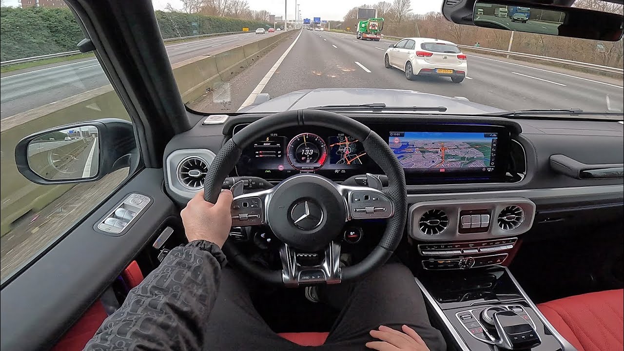 The New Mercedes AMG G63 G Class 2024 Test Drive