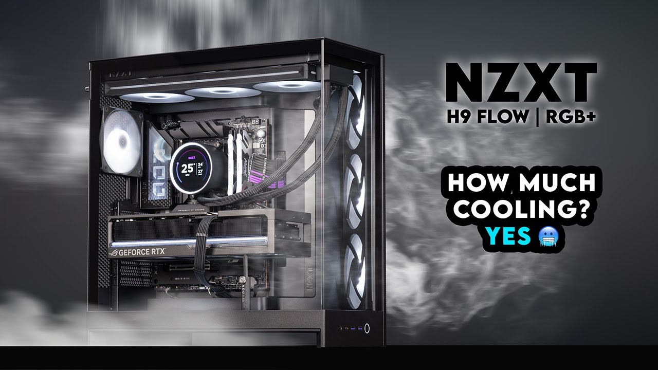 The New NZXT H9 Flow is a Cooling Titan! | RTX 5080 Gaming PC Build