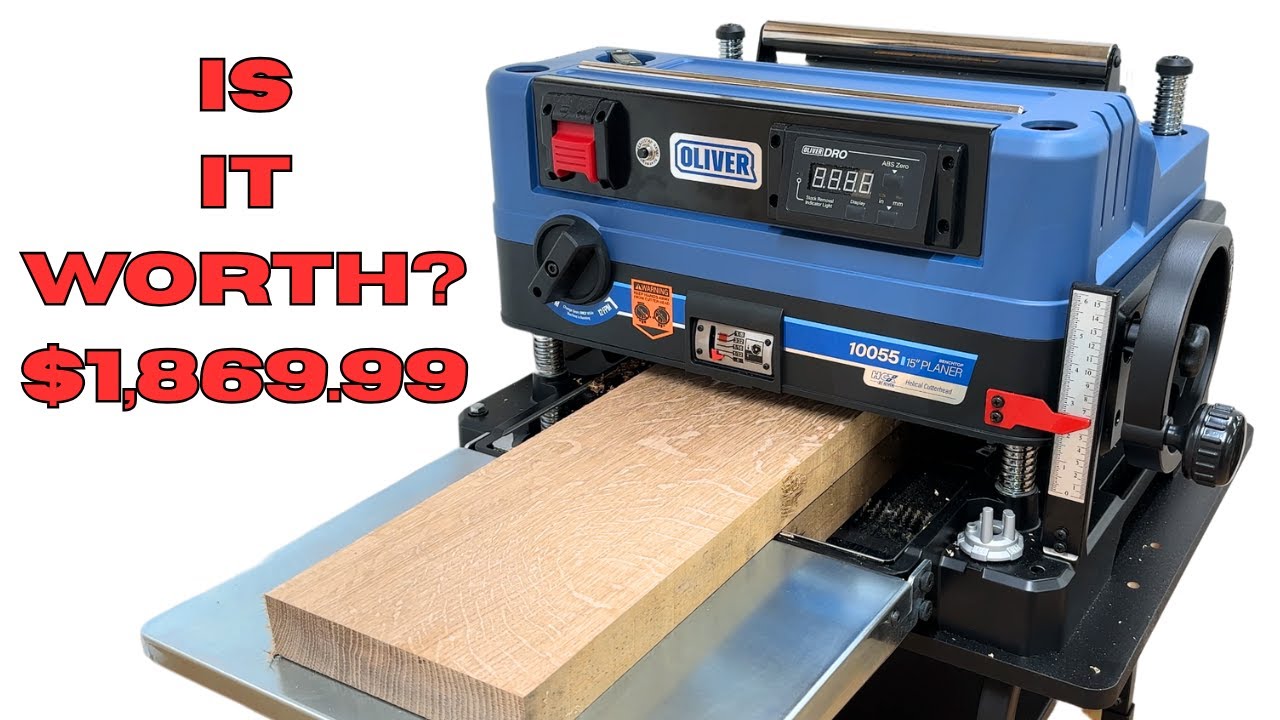 The New Oliver 15 Inch Bench Top Planer