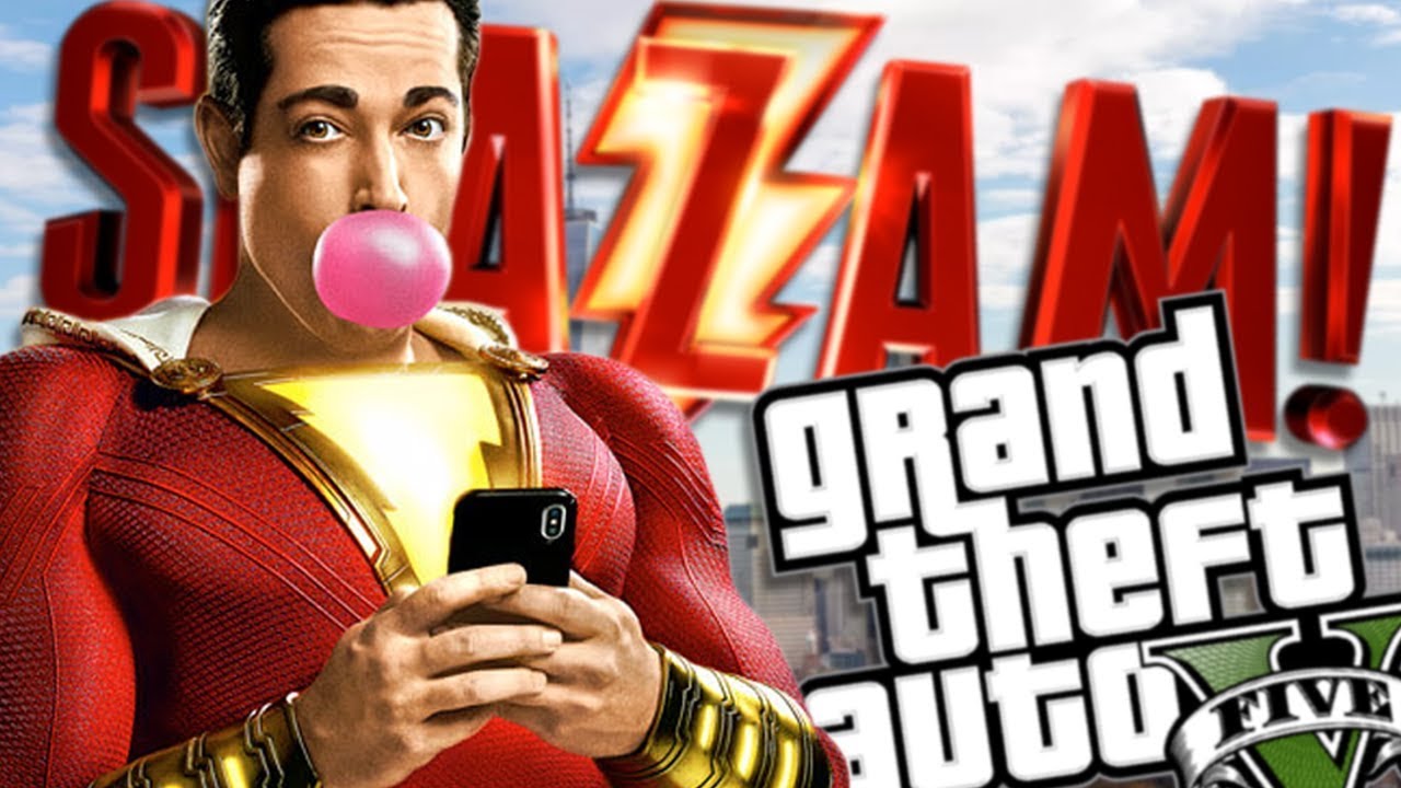 THE NEW SHAZAM MOVIE MOD w/ BILLY BATSON (GTA 5 PC Mods Gameplay)