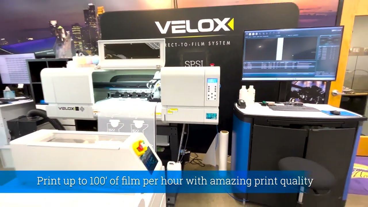 The NEW VELOX PLUS DTF System only from SPSI