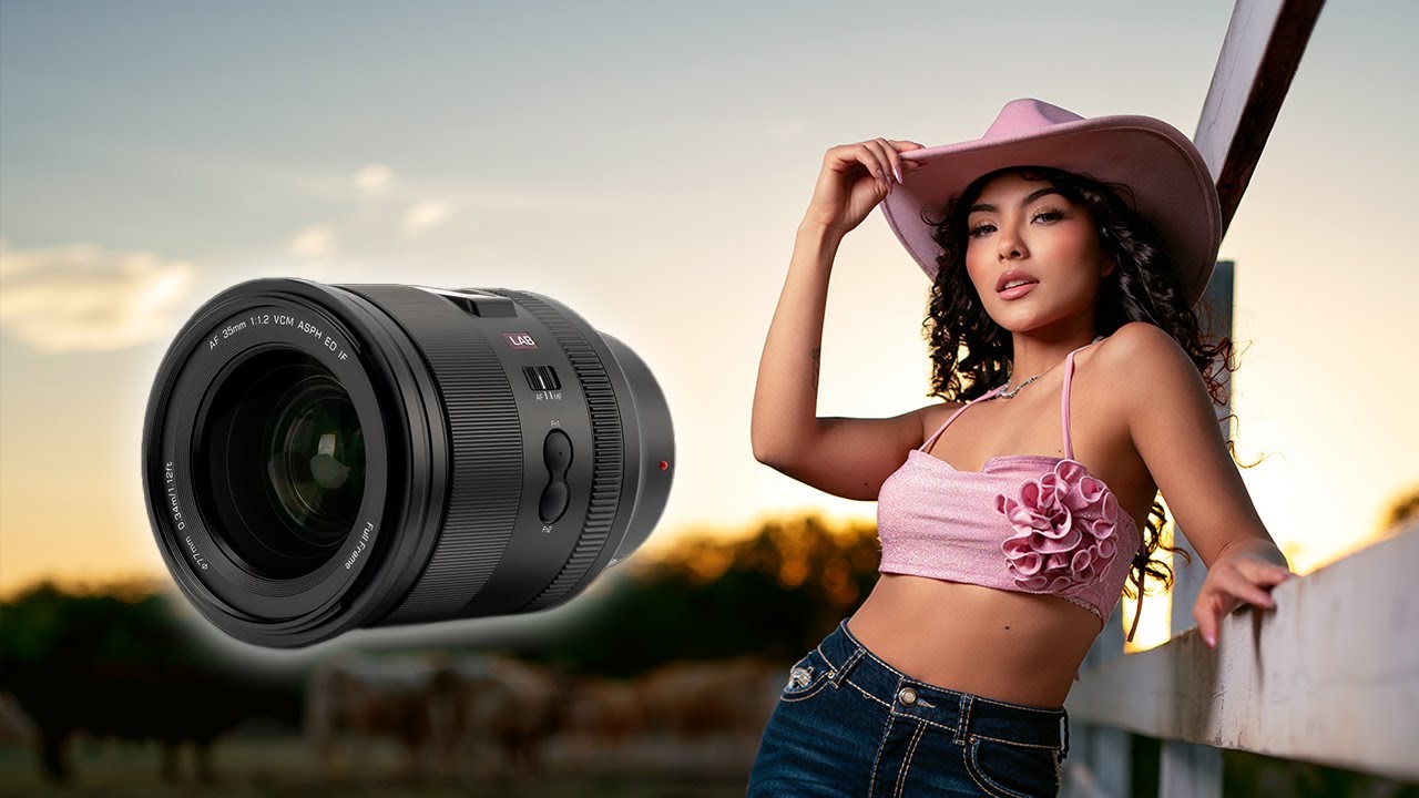The NEW Viltrox 35 f/1.2 LAB | Vlog BTS of Cowgirl Photoshoot