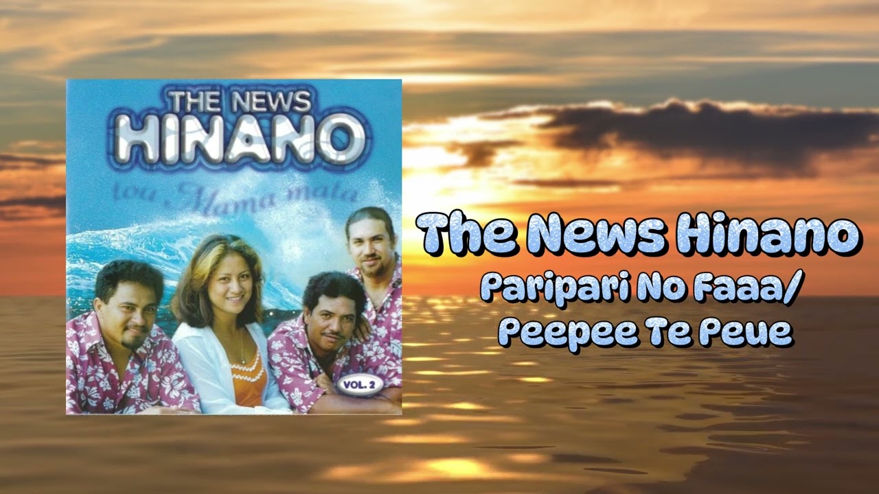 The News Hinano - Paripari No Faaa/ Peepee Te Peue (Official Visualizer)