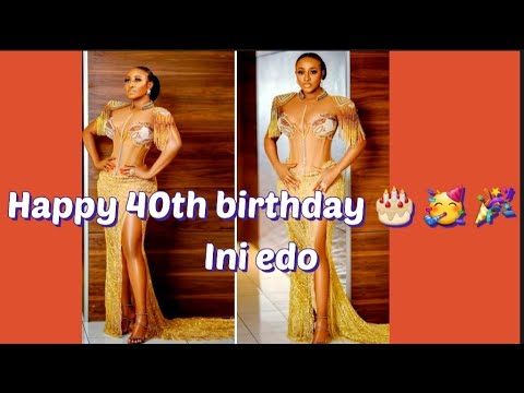 The Nigerian actresses biggest birthday celebration 🎂 🎈 🎉 🎁 🍾 🙌 (Ini edo)