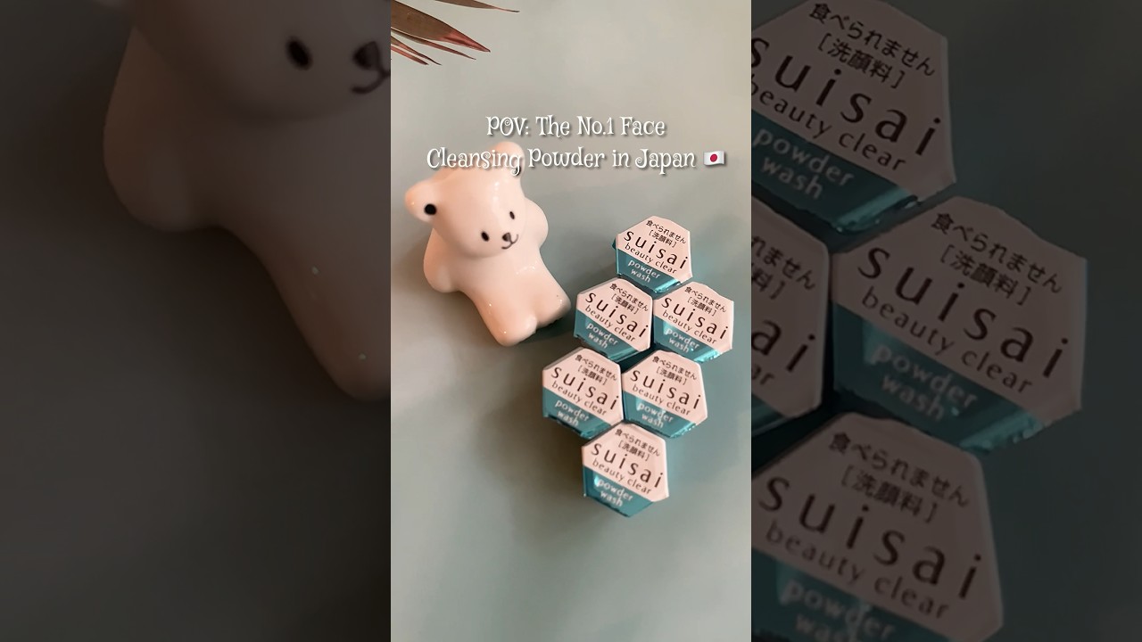 The No.1 Face Cleansing Powder in Japan - Kanebo Suisai Beauty Clear Powder Wash #jbeauty #suisai