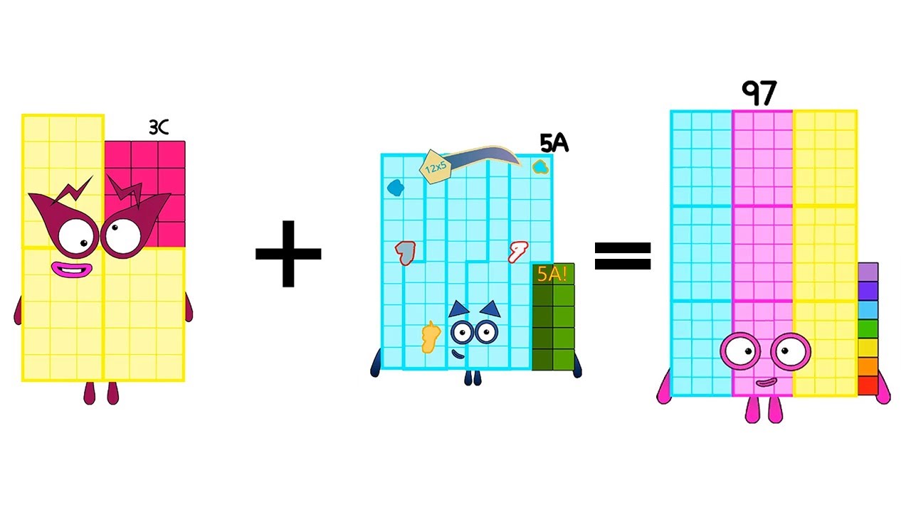 The Number Adder (Pentadecimal) | Learn Basic Math & how to Count for Kids & Toddlers