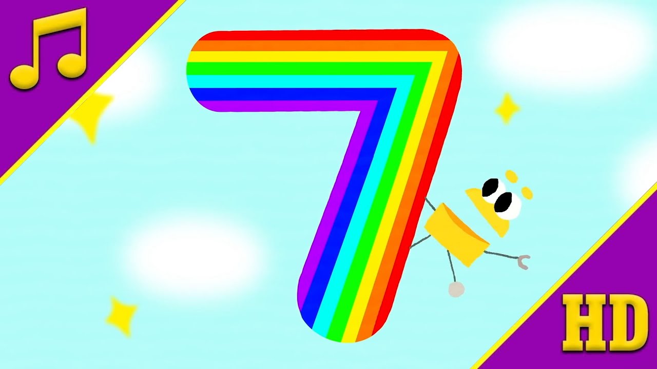 The Number Seven (Sing-Along) | StoryBots