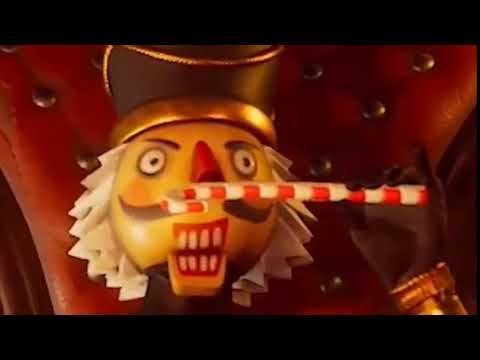 The nutcracker sniffs a lollipop