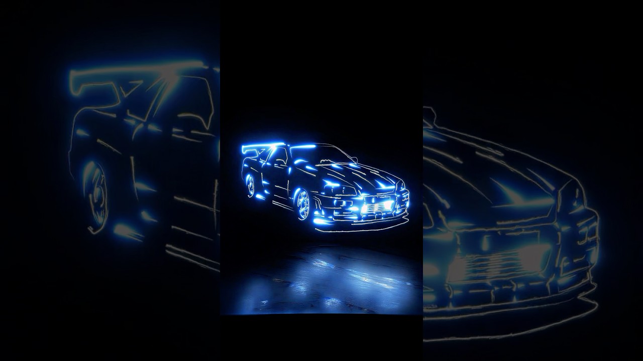 The One and Only 🥶 #r34 #skyline #gtr #paulwalker #fastandfurious #edit #perfectloop