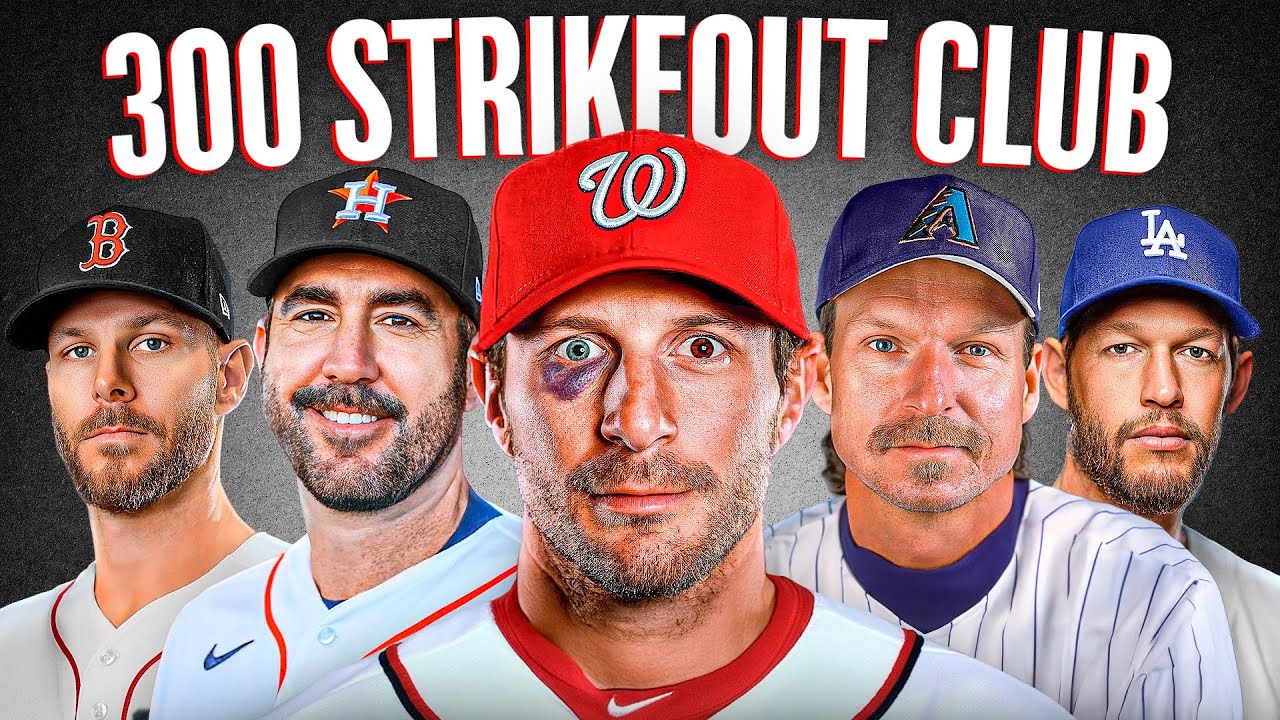 The Only 7 Pitchers to Strike Out 300 Hitters in a Season Since 2000