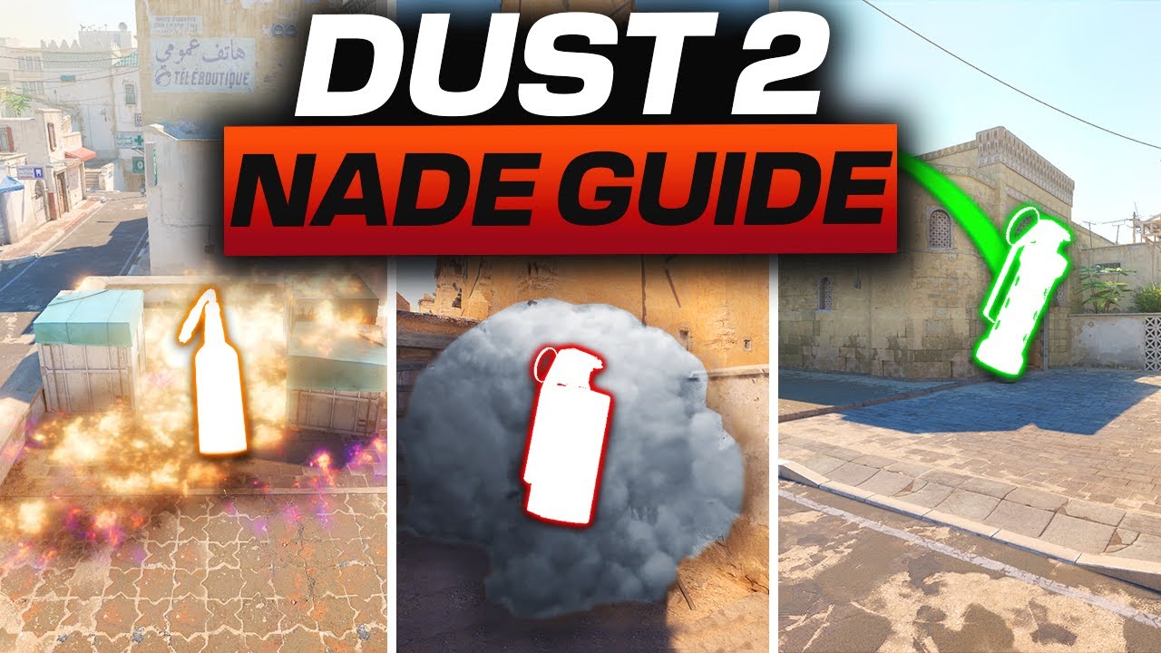 The ONLY CS2 DUST 2 NADES GUIDE You'll EVER NEED