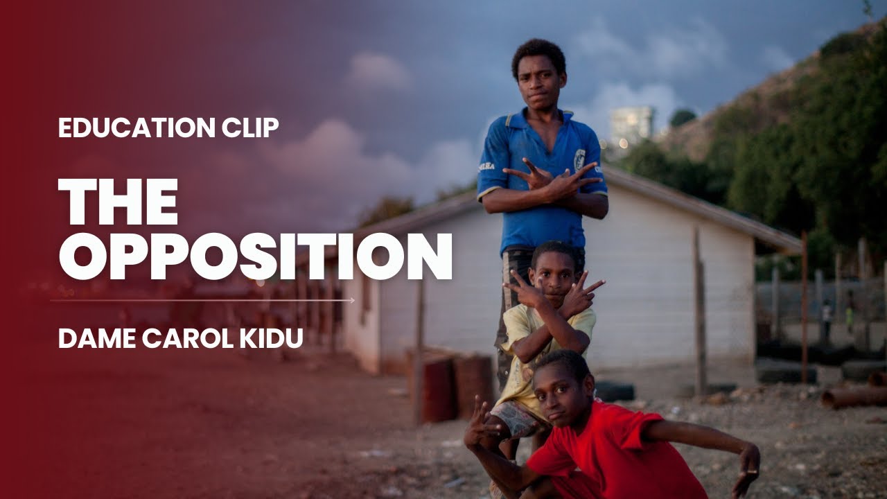 The Opposition - Education Clip - Dame Carol Kidu