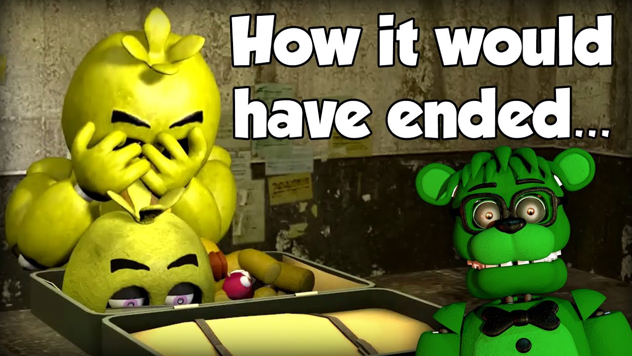 The ORIGINAL ending for Chica Runs Away!