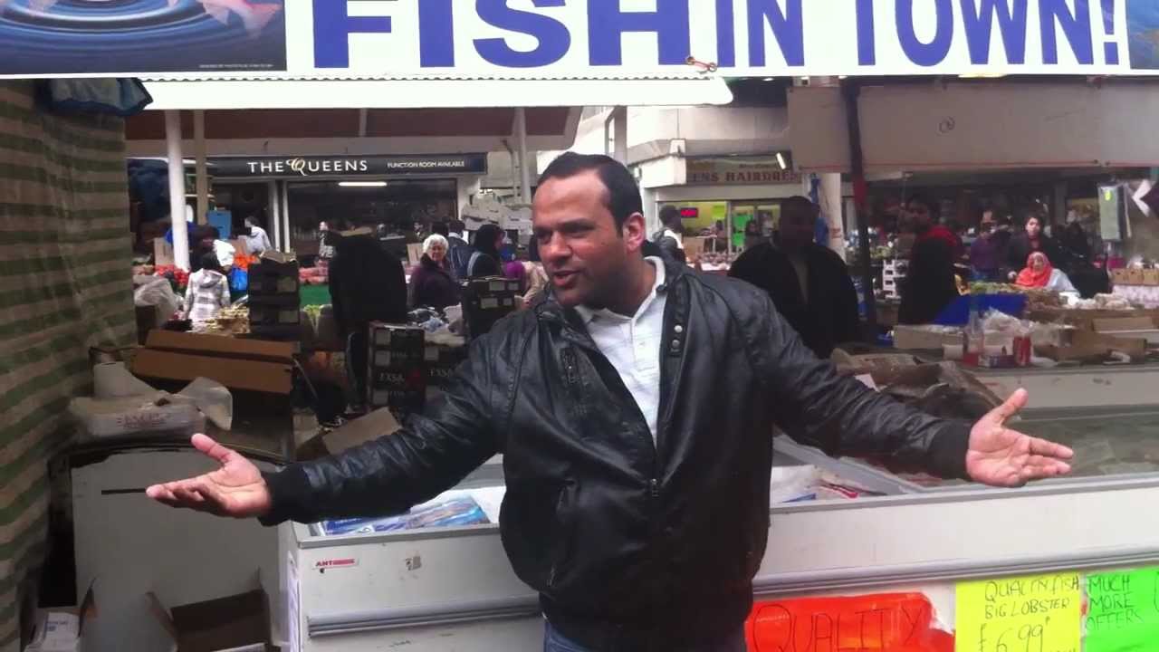 THE ORIGINAL... One 1 Pound Fish, Queens Market, Upton Park, London E13