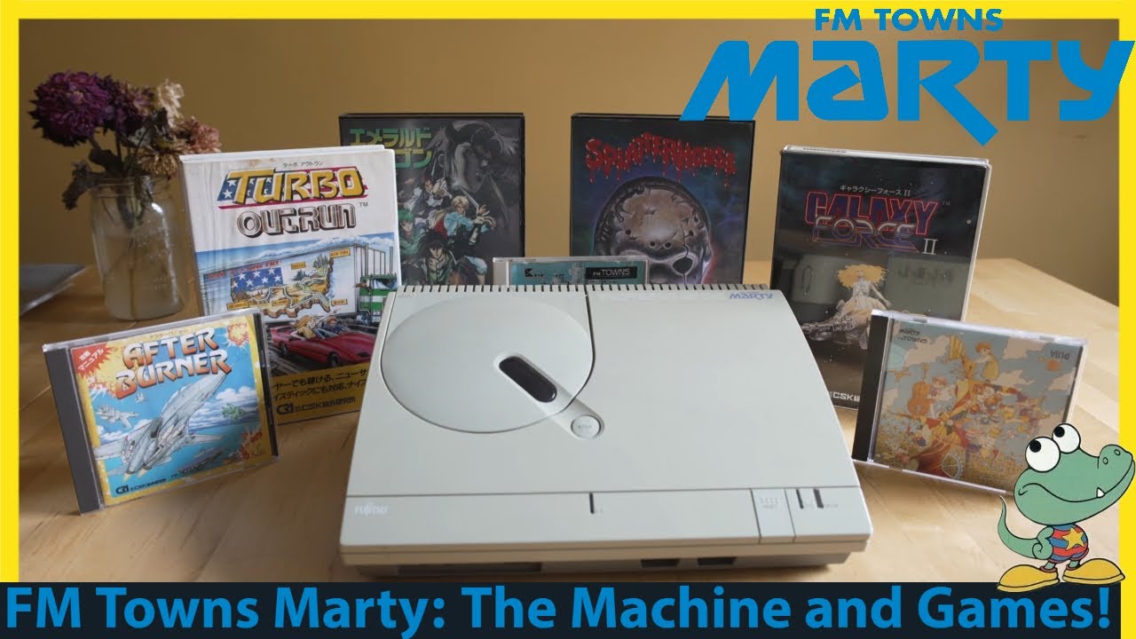 The OTHER God Tier Japanese Gaming PC! FM Towns Marty Hardware Showcase and Best Games Extravaganza!