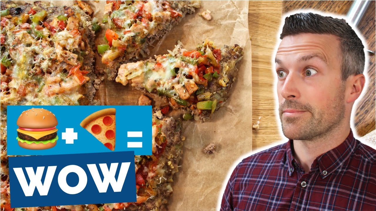 The Outrageous Meatza: When Burger Meets Pizza Magic Happens