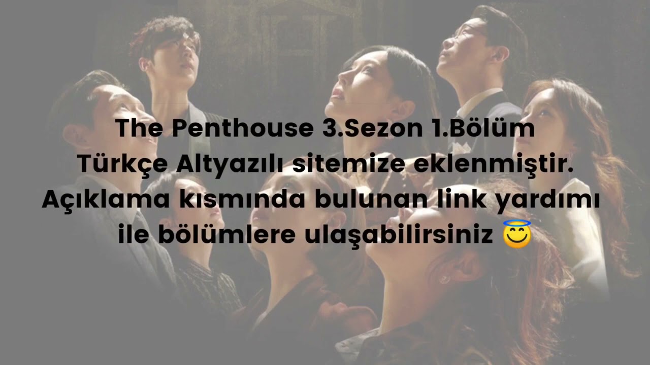 The Penthouse 3. Sezon 1. Bölüm türkçe altyazılı eklenmistir. Link yorumda sabitlenmiştir.