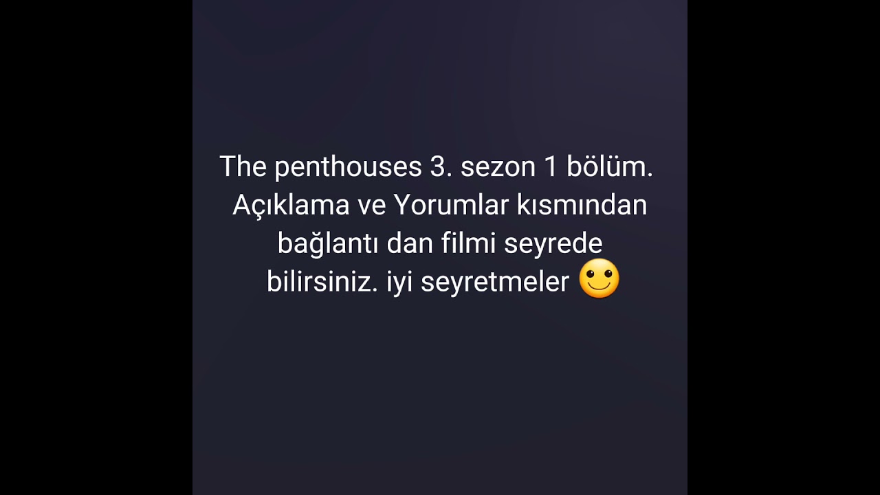the penthouses 3.sezon 1.bölüm