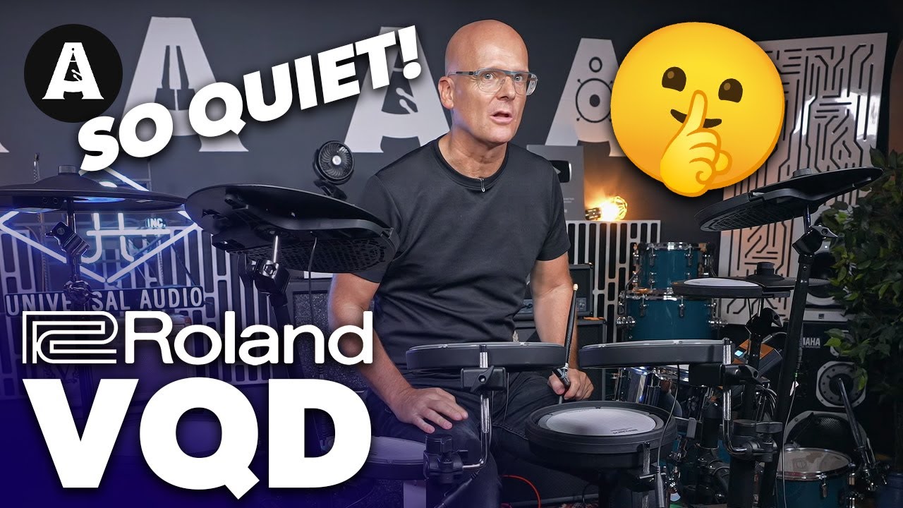 The Perfect Quiet Practice Experience - Roland VQD V-Drums