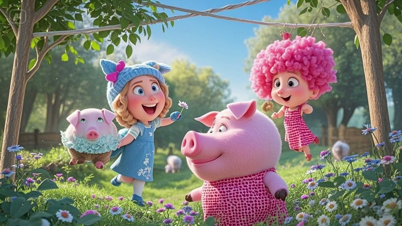 The Pig Who Wanted a Crown | Elsa & Anna's Royal Pig Tale