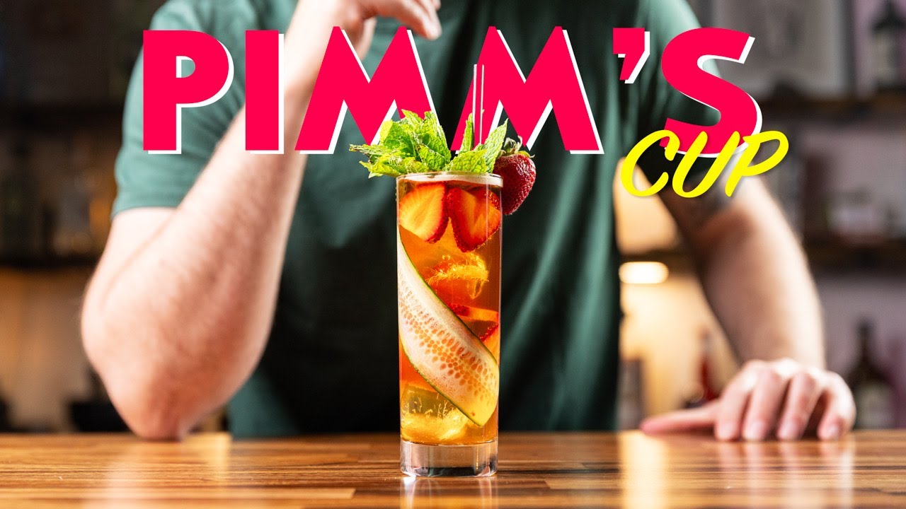 The Pimm's Cup! The ultimate summer cocktail staple