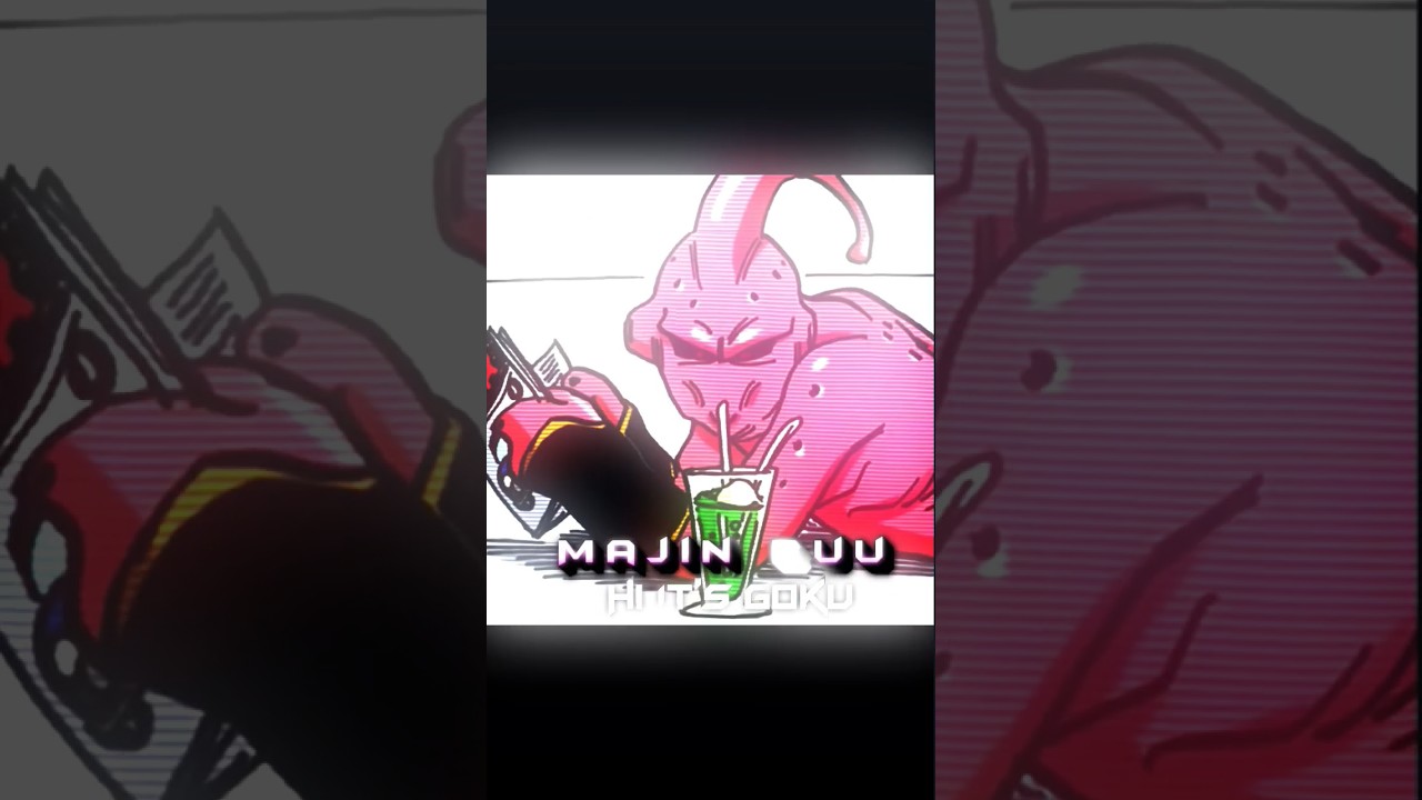 The pink monster majin buu | #dragonballsuper #majinbuu #edit