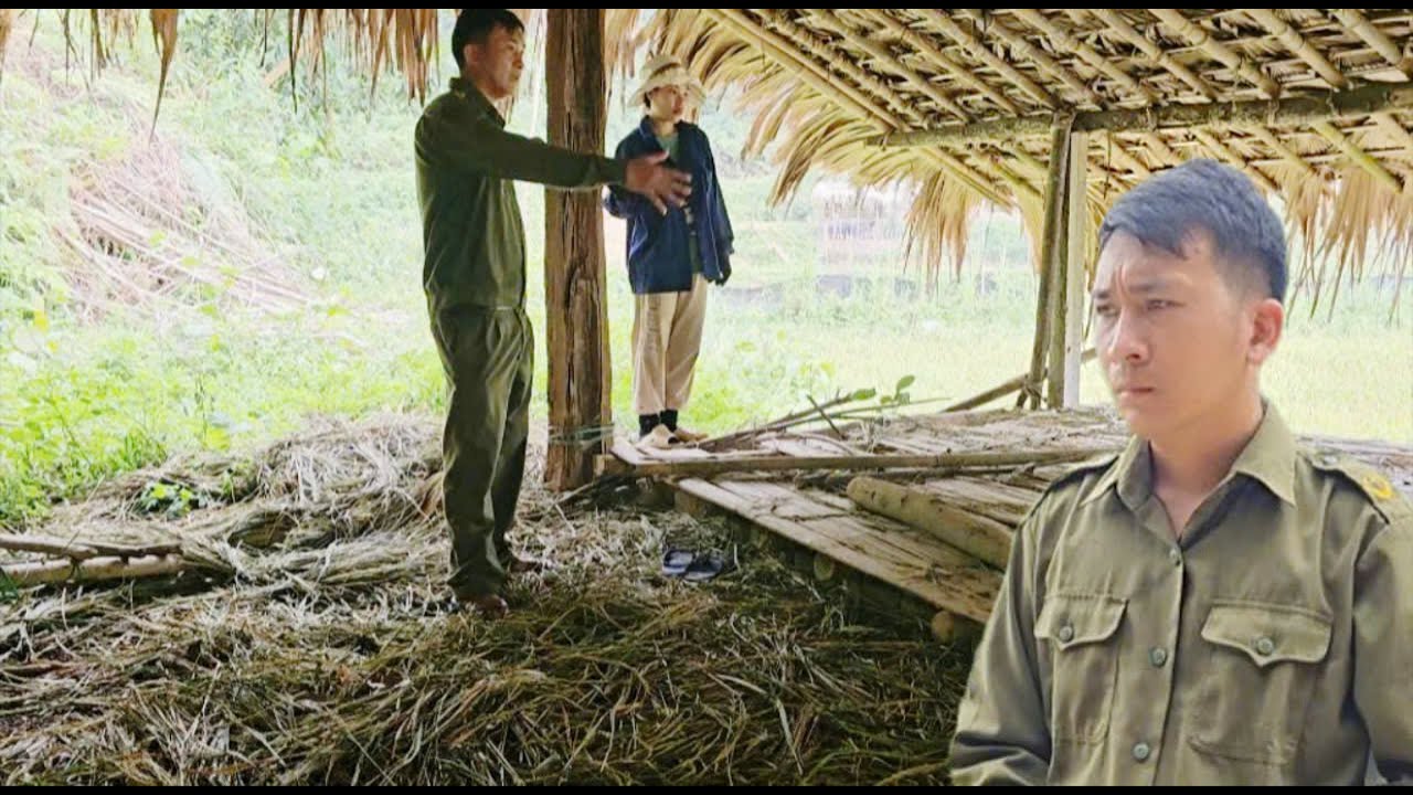 The police found a small hut for the mother and child to live alone